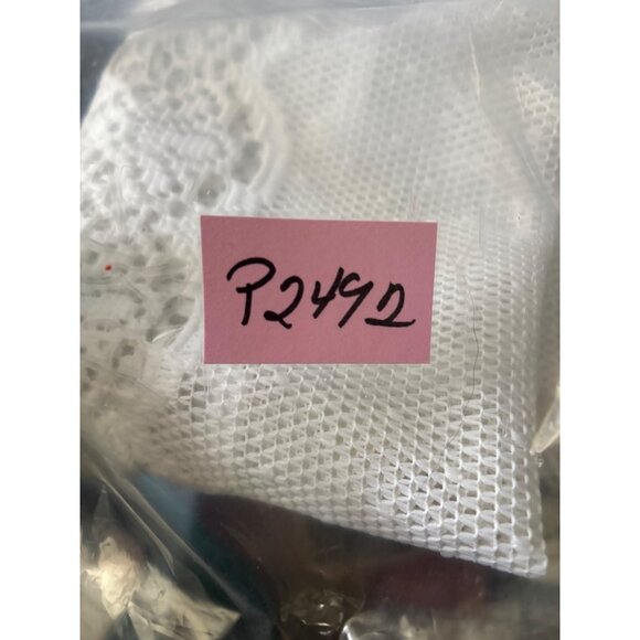 White Lace Valance Curtain 28"L X 60"W Polyester - Picture 10 of 10